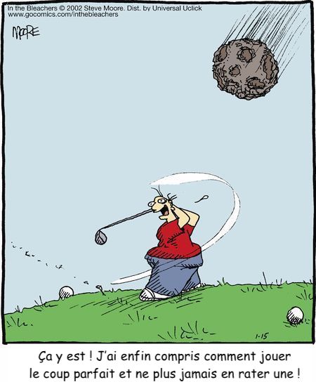 golf meteorite