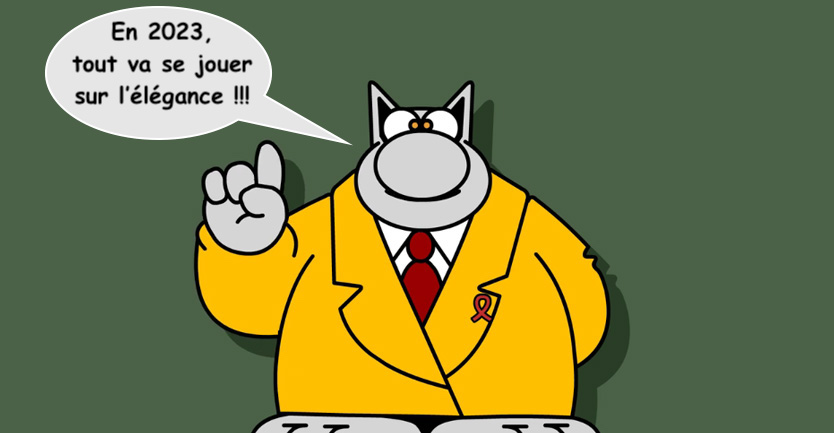 chat élégant