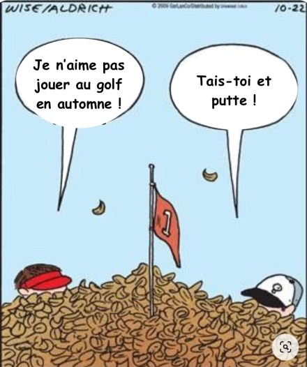 golf automne